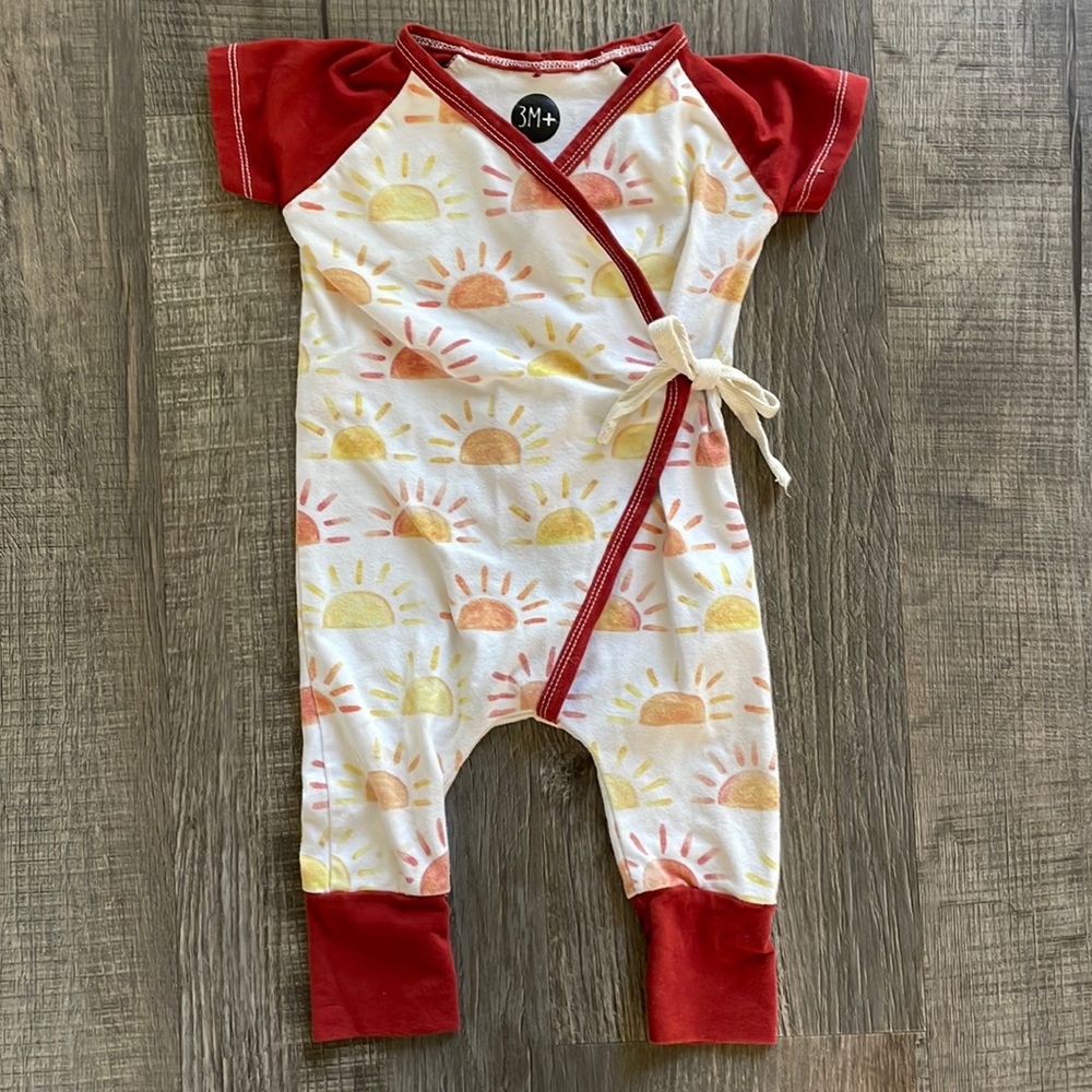 Handmade Sun Wrap Onesie